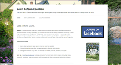 Desktop Screenshot of lawnreform.org