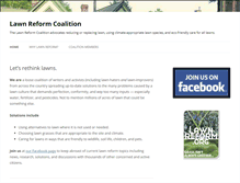 Tablet Screenshot of lawnreform.org